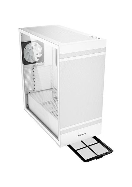 Rebel C50 Argb Fanlı Atx Beyaz Oyuncu Kasa