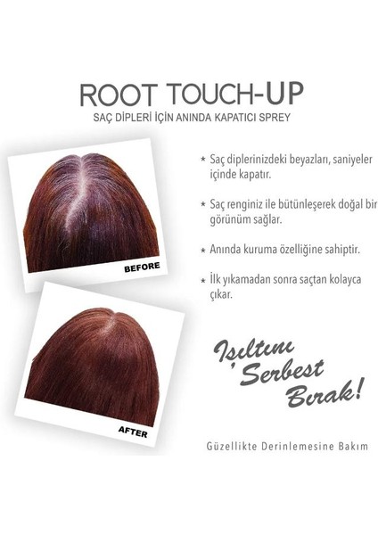 Neva Root Touch Up Saç Kapatıcı Sprey 75 ml Kızıl modelleri