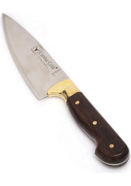Sürmene Cumhur Çelik 61610 Şef Bıçağı 15,5 Cm, Venge Sap