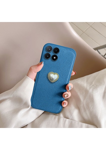 Xiaomi Poco X6 Pro 5g Uyumlu Kılıf Zebana Velvix Silikon Kılıf Açık Mavi fırsatları