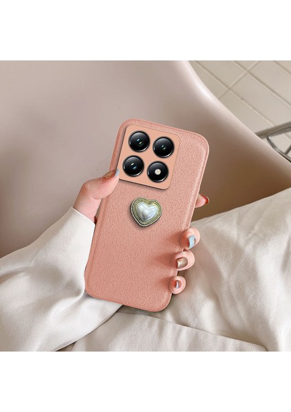 Xiaomi Mi 14T Uyumlu Kılıf Zebana Velvix Silikon Kılıf Rose Gold indirimleri