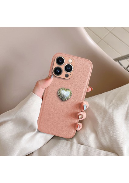 Apple iPhone 12 Pro Max Uyumlu Kılıf Zebana Velvix Silikon Kılıf Rose Gold
