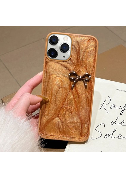 Apple iPhone 11 Pro Uyumlu Kılıf Zebana Fionka Silikon Kılıf Kahverengi