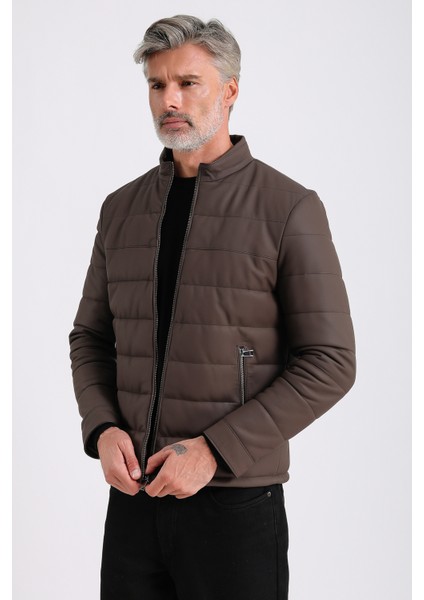 Arnold Erkek Şişme Deri Mont fırsatları