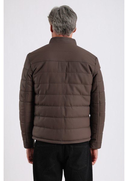 Arnold Erkek Şişme Deri Mont