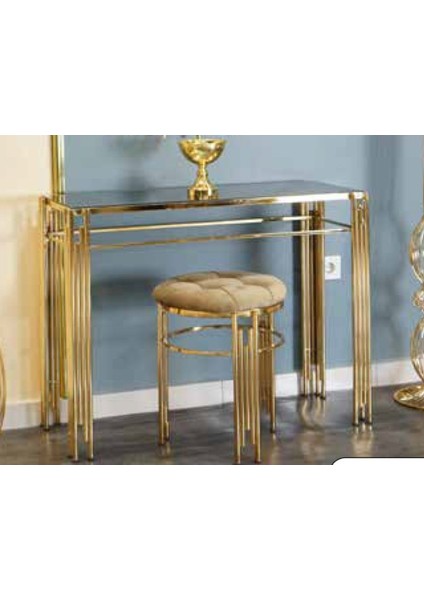 Mim Bronz - Gold Sütun Dresuar