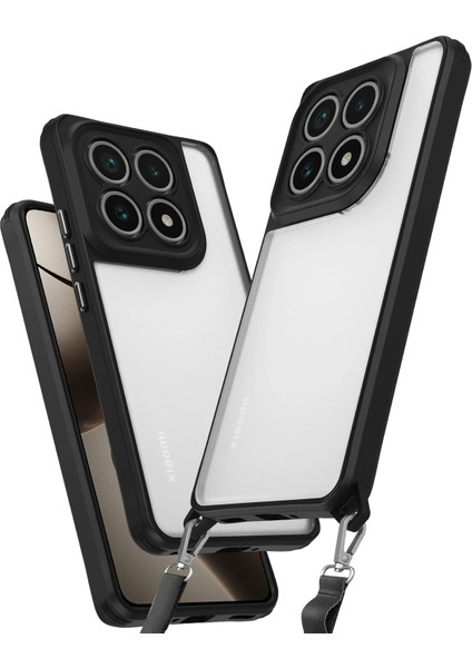 Zengezur Newface Xiaomi Mi 14T Kılıf Penta Silikon Kılıf - Siyah