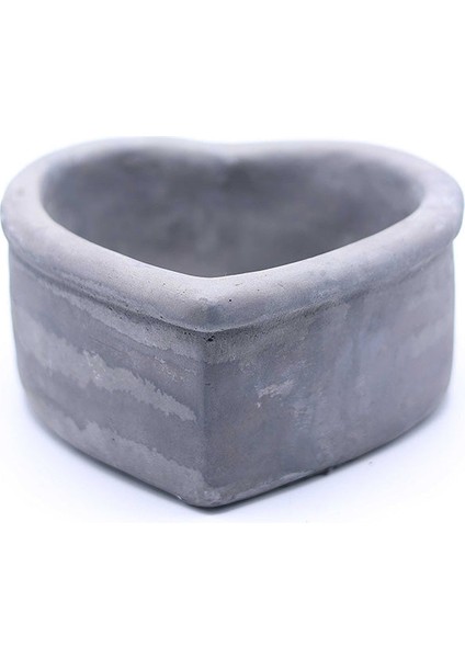 Kalpli Beton Saksı Gri