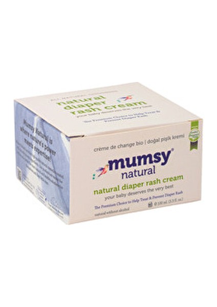 Pişik Kremi 100 ml Organik Doğal İçeriklerle Hassas Ciltler için Özel Formül indirimleri