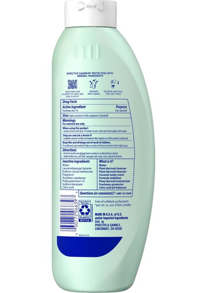 Head & Shoulders Bare Pure Clean Kepek Şampuanı 400ML fiyatları