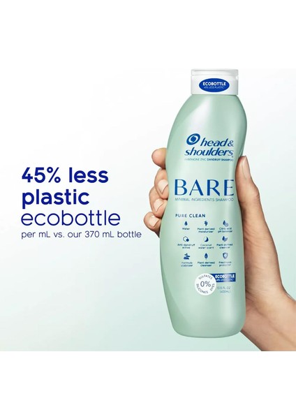 Head & Shoulders Bare Pure Clean Kepek Şampuanı 400ML indirimleri