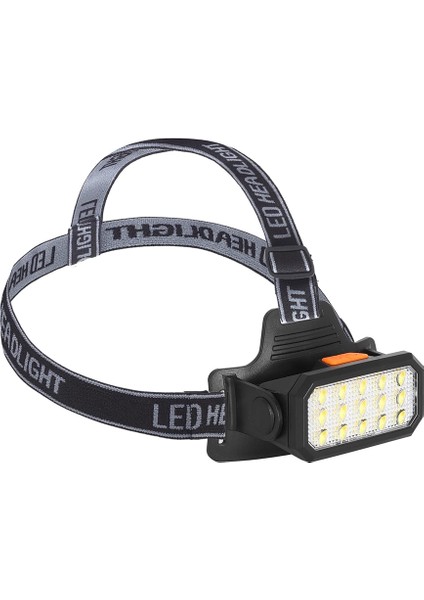 15 Ledli Sarı / Beyaz Şarjlı Kafa Lambası WT-652 indirimleri