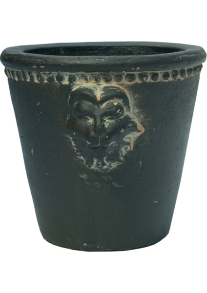 Damano Saksı Silindir Antrasit