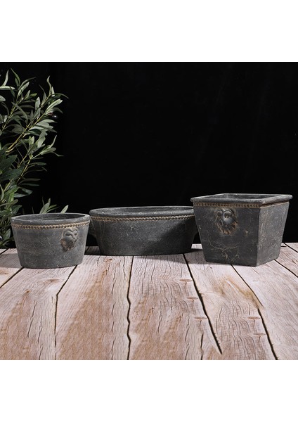 Damano Saksı Silindir Antrasit fiyatları