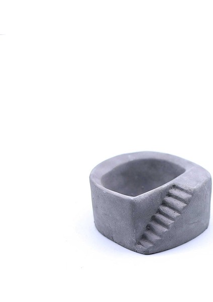 Merdivenli Beton Saksı Gri fiyatları