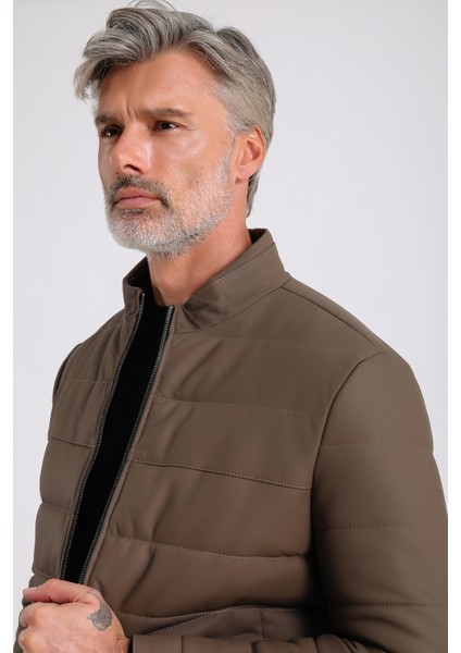 Arnold Erkek Şişme Deri Mont fırsatları