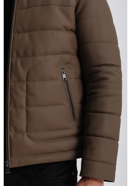 Arnold Erkek Şişme Deri Mont indirimleri