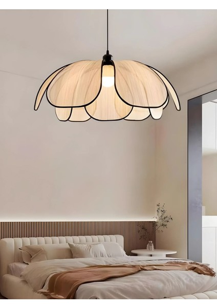 Modern Tasarım Çiçek Sarkıt Avize Rattan Boheme Salon Oturma Odası Mutfak Avizesi fiyatları