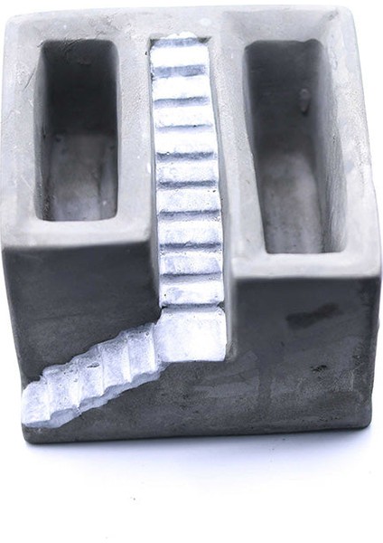 Ev Beton Saksı 03 Gri modelleri