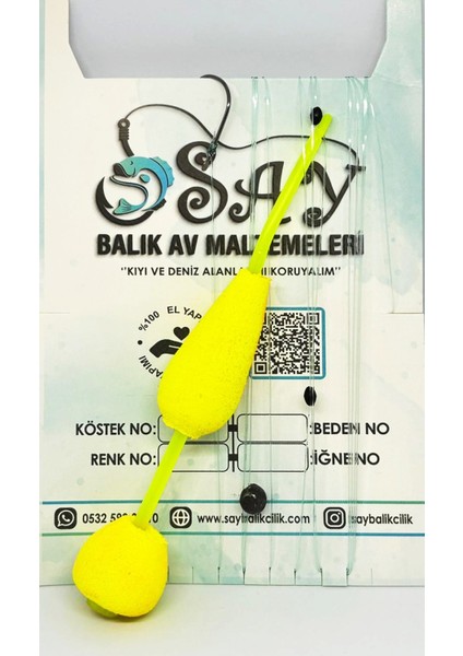 Hazır Şamandıralı Şıp Şıp Takımı (Mantara Takılmış, Iğneli ve Köstekli Sistem) fiyatları