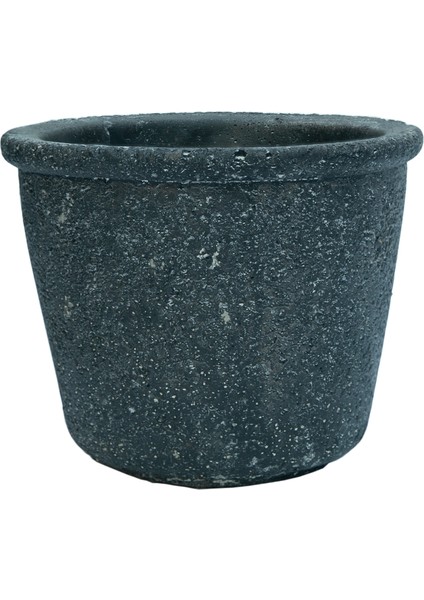 Elen Saksı Küçük Boy Antrasit