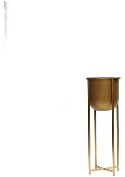 Athena Ayaklı Metal Saksı Büyük Boy