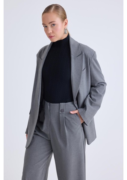 Tek Düğme Vatkalı Ceket fırsatları