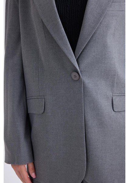 Tek Düğme Vatkalı Ceket indirimleri