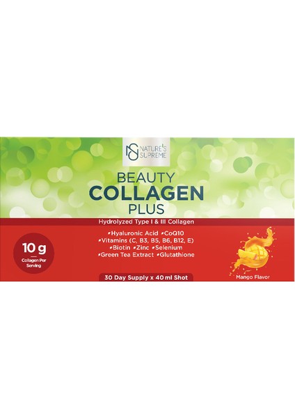 Beauty Collagen Plus 30 Shot x 40 ml