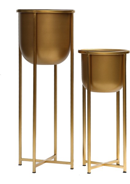 Athena Ayaklı Metal Saksı Büyük Boy modelleri