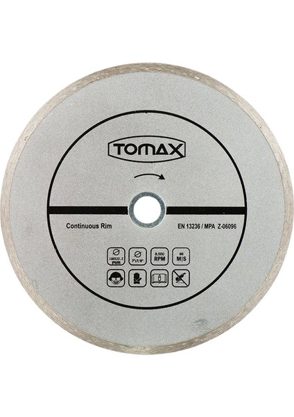 Sürekli Elmas Fayans Kesici Disk - 115X2,0X22