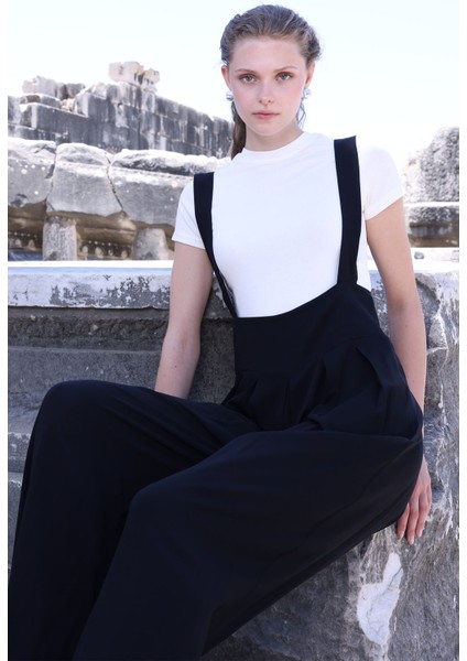 Beli Lastikli Geniş Paça Salopet fiyatları