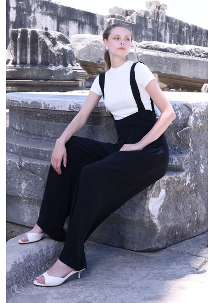 Beli Lastikli Geniş Paça Salopet modelleri