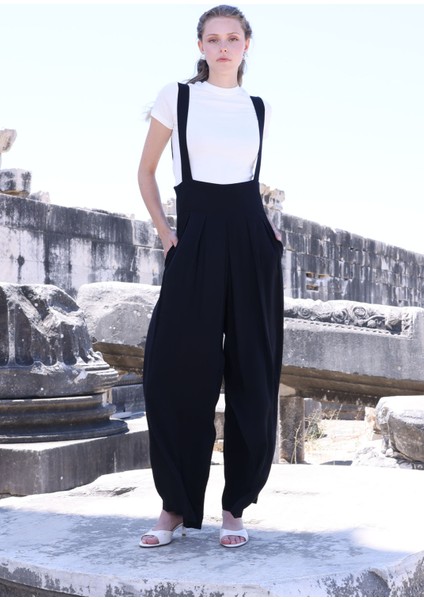 Beli Lastikli Geniş Paça Salopet fırsatları