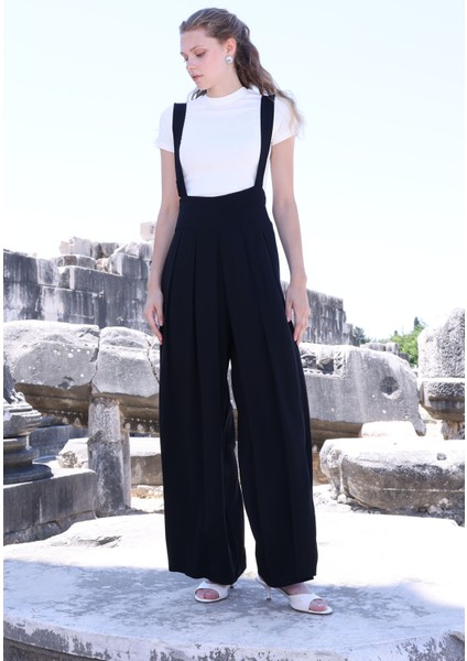 Beli Lastikli Geniş Paça Salopet indirimleri