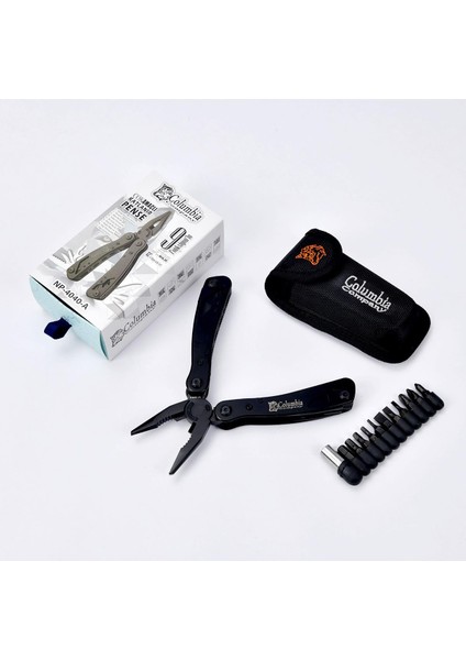 Columbia Çok Amaçlı El Aleti, 9 Multi Tool, Testere, Pense, Tornavida, modelleri