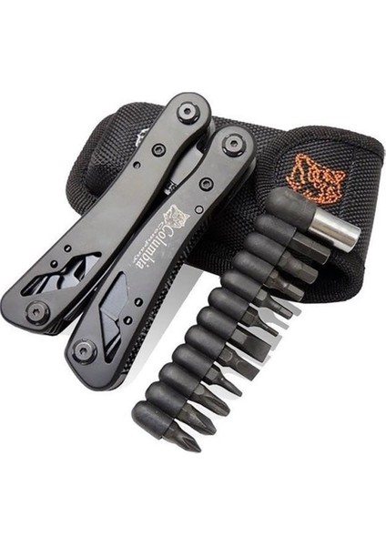 Columbia Çok Amaçlı El Aleti, 9 Multi Tool, Testere, Pense, Tornavida, fırsatları