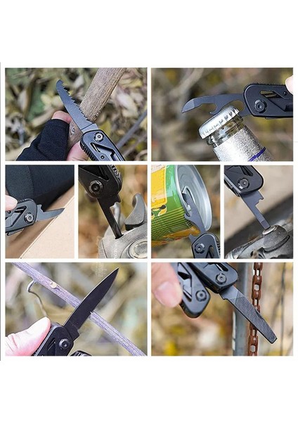 Columbia Çok Amaçlı El Aleti, 9 Multi Tool, Testere, Pense, Tornavida, indirimleri