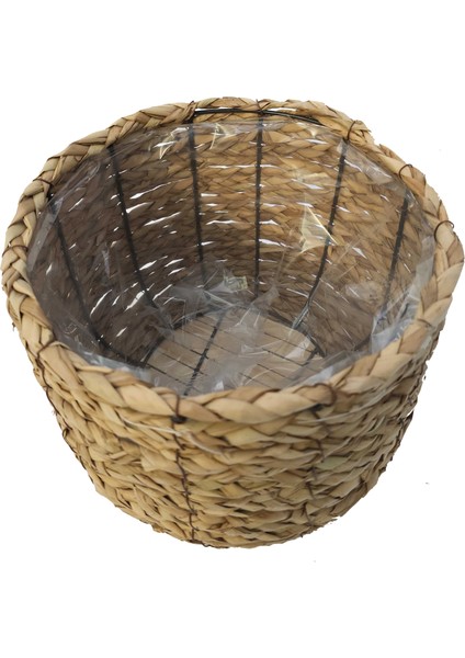 Santo Kahverengi Büyük Boy Hasır Saksı modelleri