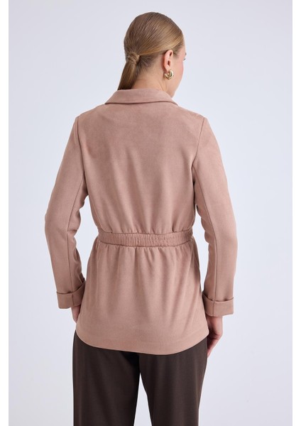 Belden Bağlamalı Süet Ceket fırsatları