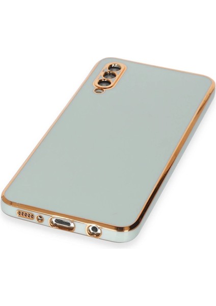 Zengezur Newface Samsung Galaxy A50 Kılıf Volet Silikon - Açık Yeşil indirimleri