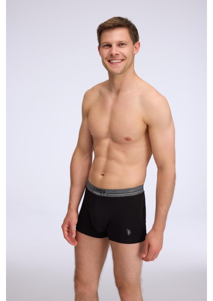 Erkek Siyah 3 Lü Boxer modelleri