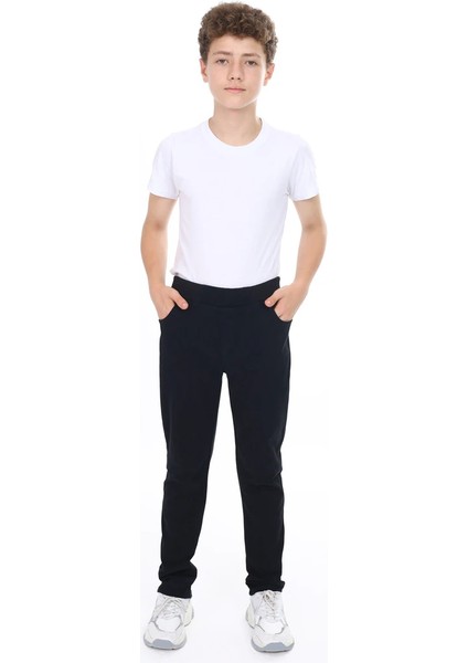 Okul Pantolonu Beli Lastikli Kaşkorseli ECCK-BYMİK-JEAN-8431-8331