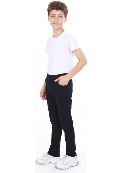 Okul Pantolonu Beli Lastikli Kaşkorseli ECCK-BYMİK-JEAN-8431-8331