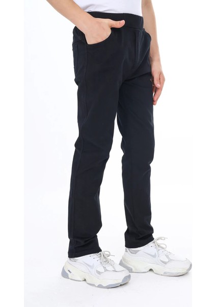 Okul Pantolonu Beli Lastikli Kaşkorseli ECCK-BYMİK-JEAN-8431-8331
