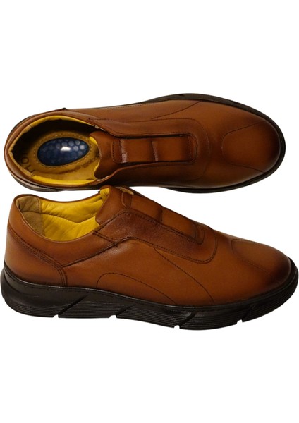 Hakiki Iç Dış Deri Erkek Ayakkabı Poliüretan Taban Ortopedik Tabanlık Bağcıksız (HSA004 ) fiyatları