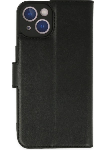 Bfs iPhone 14 Plus Kılıf Trend S Plus Kapaklı Kılıf - Siyah