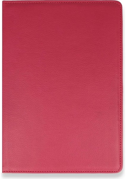 Bfs Samsung Galaxy X800 Tab S8 Plus 12.4 Kılıf 360 Tablet Deri Kılıf - Pembe fiyatları