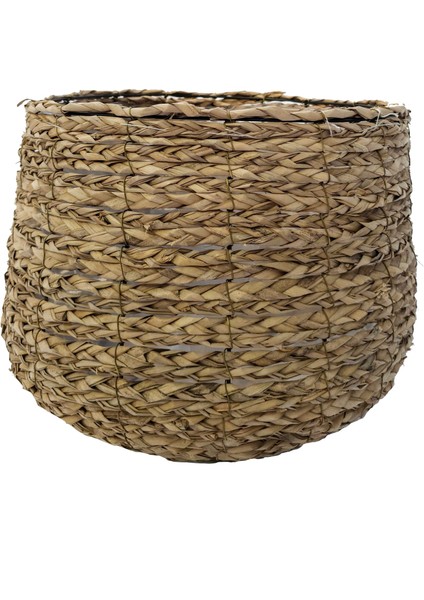 Santo Kahverengi Orta Boy Hasır Saksı