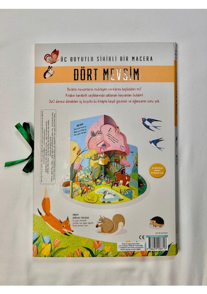 Üç Boyutlu Sihirli Bir Macera - Dört Mevsim (Ciltli) modelleri